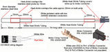 1WT_6SSP_1_3m_2w_Molex: 1-Wire Temperature probe with 3m cable terminated by Molex Connector