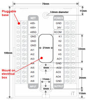 MBus_io12_LCD: Fully Programmable Modbus I/O device with LCD Display