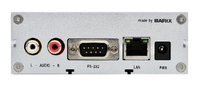 Barix Instreamer-ICE: IP-Audio Encoder with AAC+ and built-in Icecast Server.