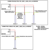 1WT_8SSP_3_SEQ_3m_4w: Sequenced 1-wire temperature sensor with 3 inch stainless steel probe and 3m cable.